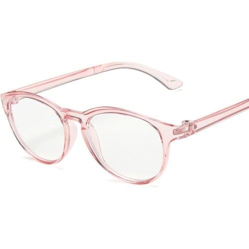 2020 New Childrens Anti Blue-Ray Glasses Fashion Small Round Frame Kids Plastic Glasses Frame Boys And Girls