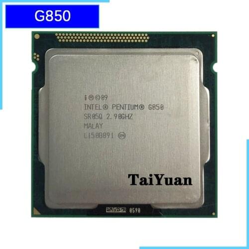 Intel Pentium G850 2.9 GHz Dual-Core CPU Processor 3M 65W LGA 1155