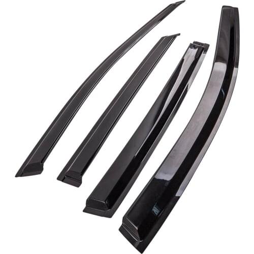 Smoke Tinted Window Visor Shade Vent Wind Rain Deflector for Honda CRV 2007-2011