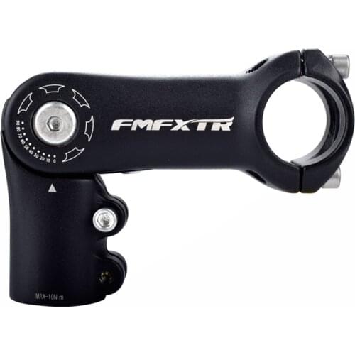 MTB Bike Bicycle Adjustable Stem 31.8mm 25.4mm* 90 110mm 90 Degree Riser MTB XC AM Mountain Road Bike Stem Bicycle Parts