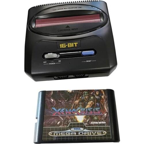 Xeno Crisis/Tanglewood Dual Game Cartridge - Electronic Games 16 BIT MD game Card For PAL And NTSC Version game console