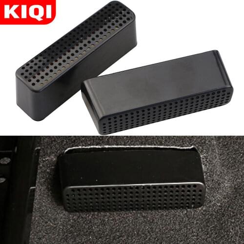 2Pcs ABS Under Seat Air Vent Outlet Cover Air Conditioning Outlet Trim for Toyota CHR C-HR 2016-2020 Accessories