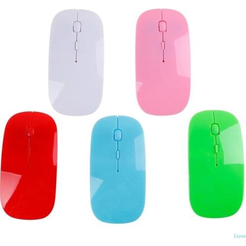 Wireless Mouse 1600 DPI USB Optical Computer Mouse 2.4G Receiver Ultra-thin Mice For MAC Sanxing Xiaomi Ect Computer Laptops