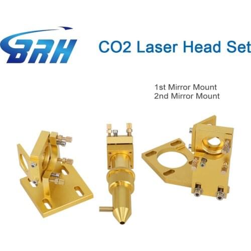 BRH CO2 Laser Head Set for 2030 4060 K40 K Series Laser Engraving Cutting Machine