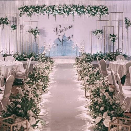 Wedding Aisle Rugs Indoor Outdoor Party Festival White Wedding Carpet Red Wedding Decoration Exhibition Events Corridor Carpet