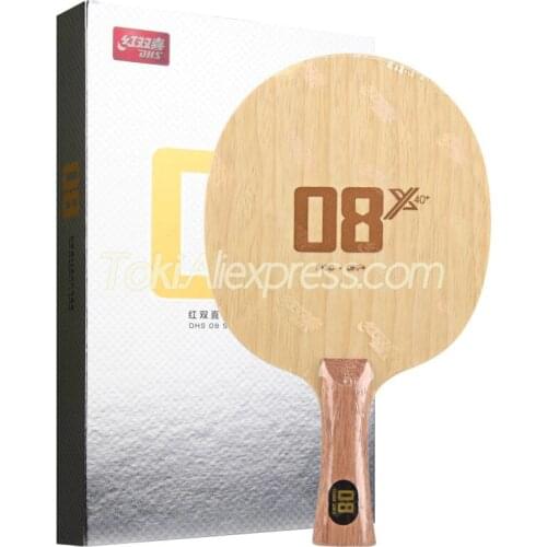 New DHS 08X Table Tennis Blade (Big Head, Defensive Chop Attack) Original DHS 08 X 08-X Chop CARBON Racket Ping Pong Bat Paddle