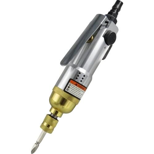 1/4" Pneumatic Air Screwdriver Straight Hand Industrial 9000rpm Reversible Screw Driver Pneumatic Air Screwdriver