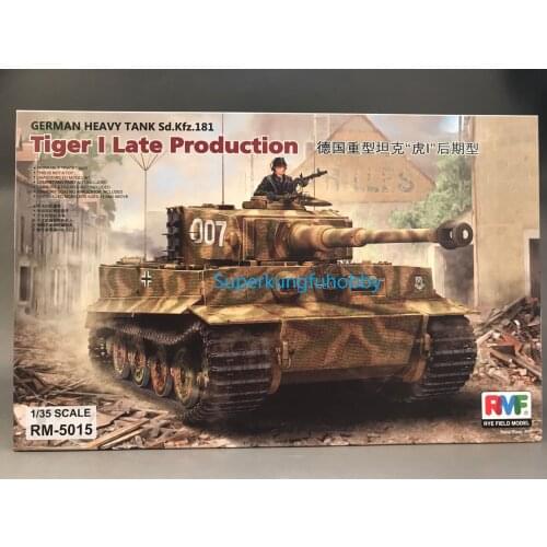 Ryefield-Model RM-5015 1/35 Pz.Kpfw.VI Ausf.E Sd.Kfz.181 Tiger I Late Production