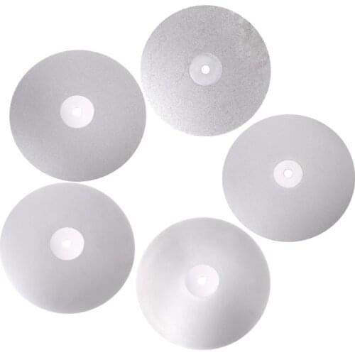 8 Inch Grit 80-3000 Diamond Coated Flat Lap Wheel Jewelry Polishing Grinding Disc X7YD HOmeful