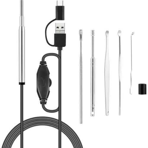 3.9mm Lens Medical Endoscope Camera Mini Waterproof USB Endoscope Inspection Camera For OTG Android Phone PC Ear Nose Borescope