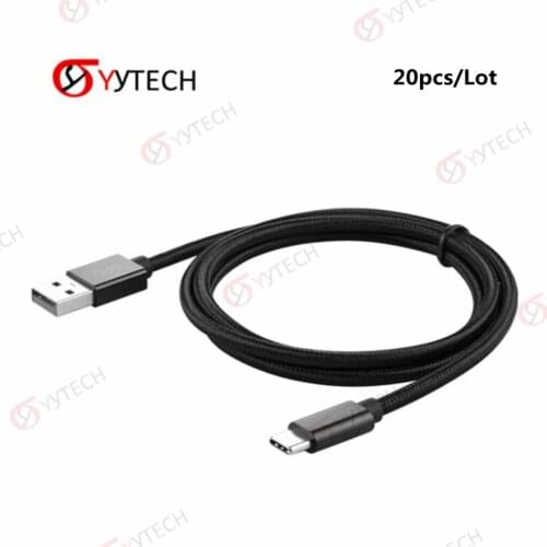 YYTECH 20pcs 1/2/3M Gamepad Nylon Charging Data Cable For PS5 Playstation5 Xbox Series X Game Controller