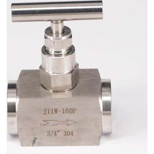 3/4" BSP Female Needle Valve Crane 2250 304 Stainless Steel Flow Control With One-Shape Handle