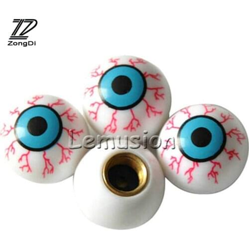 ZD 4X Car Wheel Tires Valves Tyre Airtight Cover for Toyota Avensis Rav4 Audi Q5 A6 Renault Captur Skoda Yeti Ford Mondeo Kuga