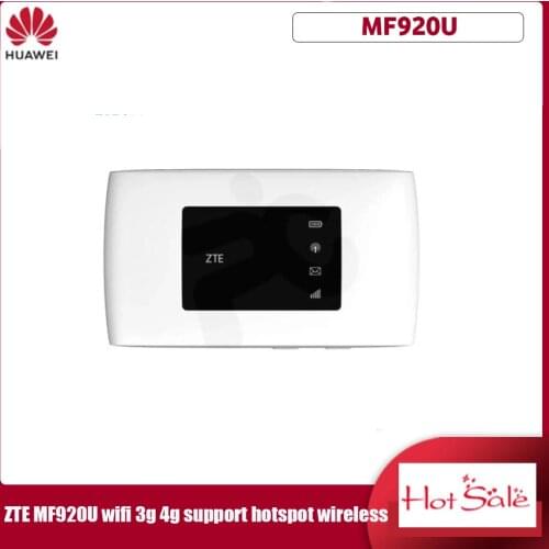ZTE MF920U wifi 3g 4g support hotspot wireless internet lte modem for pc unlocked iot dongle usb car