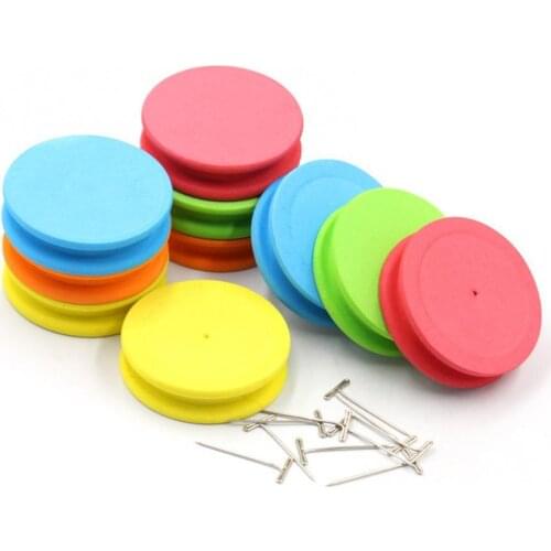 10Pcs Round Fishing Line Coils Winder Reel Board Organizer Tackle Fish Supplies