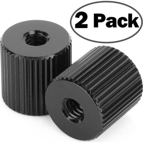 2Pack Tripod Nut Barrel Nut Connection Nut with 1/4"-20 Thread Hole for Articulating Magic Arms Tripod Rigs Replacement