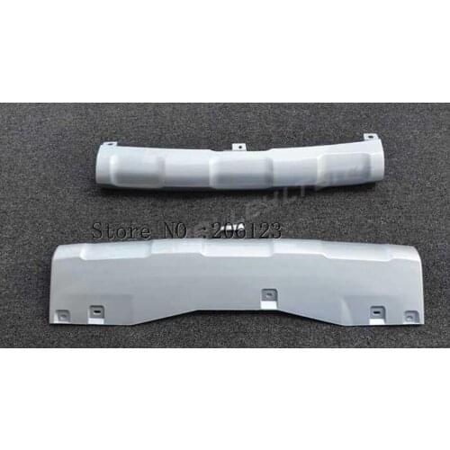 2015-2017 For Subaru Outback Rear / Front Protective Panels Stainless Steel Decorative Panels Bumper Protector Body Kit