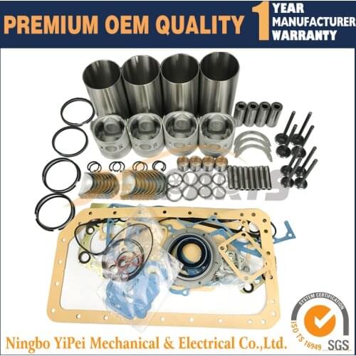 4d34 New Overhaul Rebuild kit For Mitsubishi Fuso Canter 4D34 4D34T Engine DIESEL 3.9L