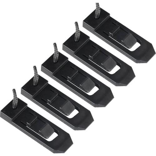 5Pcs Surfing Watershed Fin Plugs Canoe Surfboard Fins Buckle Clip Nylon Paddle Board Outdoor Separator Water Divider Tail Rudder