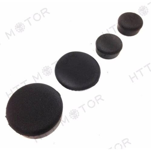 Aftermarket free shipping motor parts 4PCS Motorcycle Rubber Frame Plugs Fit For Yamaha YZF R1 YZF-R1 2004 2005 2006