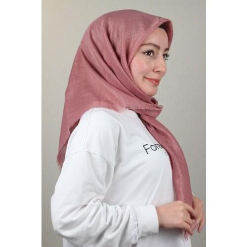 BONJELA SHİNE FLAT SILVERY LINEN SCARF-DESEN-02-RENK-03