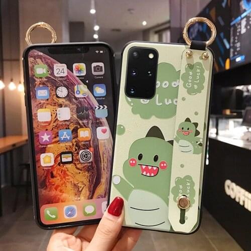 Wrist Strap Case For Samsung Galaxy S9 S8 S10 S20 plus Ultra A51 A50s A30 A71 A50 A70 A41 A40 Note 8 9 10 Lite 10+20 Ultra Cases