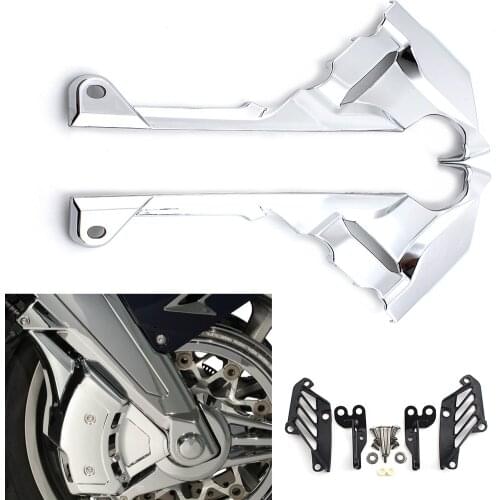 Motorcycle Fairing Chrome ABS Front Brake Caliper Decoration Cover Accent Trim For Honda 2018+ Goldwing Gold Wing GL1800 F6B