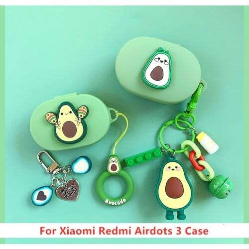 Cartoon Cute Earphone Case for Xiaomi Redmi Airdots3 Cover Wireless Shockproof Cover for Redmi AirDots 3 Fundas