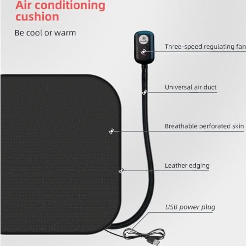 Air conditioning cushion cool and warm control by Car air conditioner