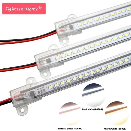 5PCS LED Bar Light AC220V High Brightness LED Tube 50cm 72LEDs SMD 2835 LED Rigid Strip Energy Saving LED Fluorescent Tubes