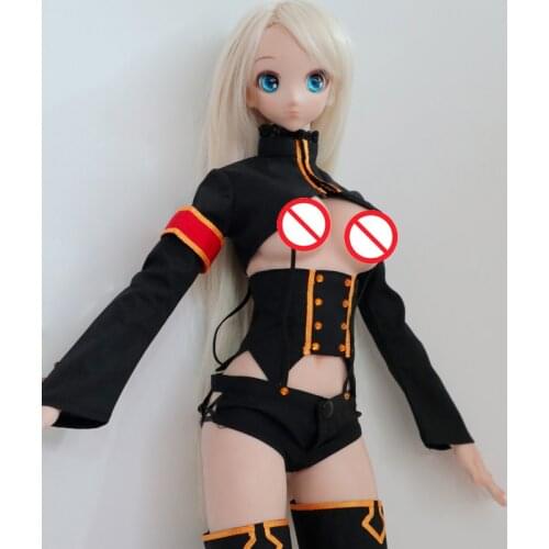 60cm Japan Sakura Doll 1/3 Anime Seamless Silicone Doll Hinagiku Black Uniform Version Collection Doll