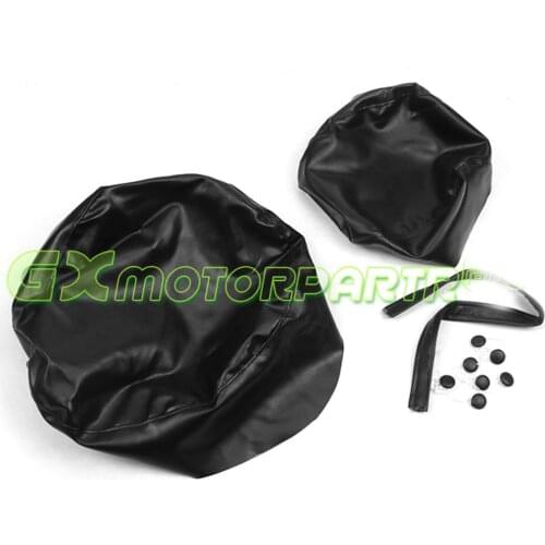 Motorcycle Accessories 1Set Motorcycl Synthetic Leather Seat Cover Cushion For YAMAHA XV250 XV400