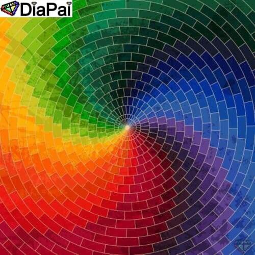 DiaPai 5D DIY Diamond Painting 100% Full Square/Round Drill "Color landscape" Diamond Embroidery Cross Stitch 3D Decor A23915