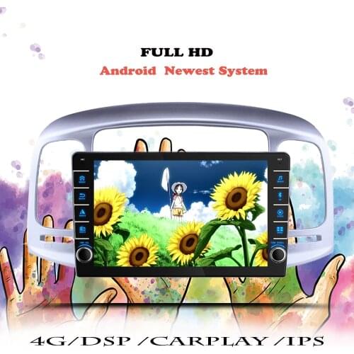 Car Radio For Hyundai Accent 3 2006 2007 2008 2009 2010 2011 Android 10 Navigation GPS Multimedia Player 2 din DVD Tape Recorder