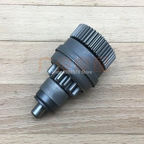 Free shipping for Suzuki motorcycle two-stroke parts AG100 motor gear V100 motorcycle motor head overrunning clutch ag 100cc