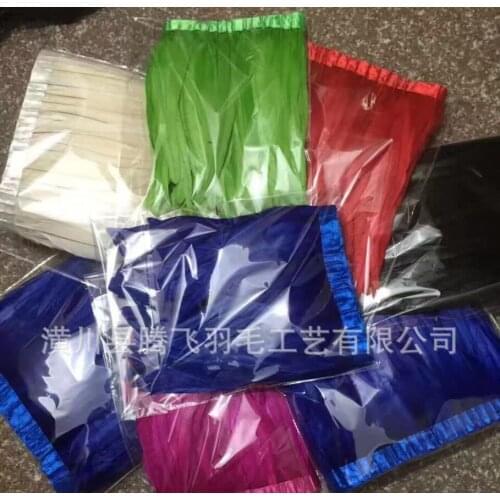 Free shipping new design 2Yard/lcolor Rooster Coque Tail Fringes 30-35cm Sewing on Rooster feather trimming/ribbon 12 colors