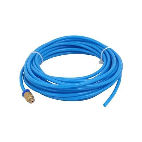 Flexible PU Tube Pneumatic Polyurethane 4mmx2.5mm Hose 5.5M Long w Connector