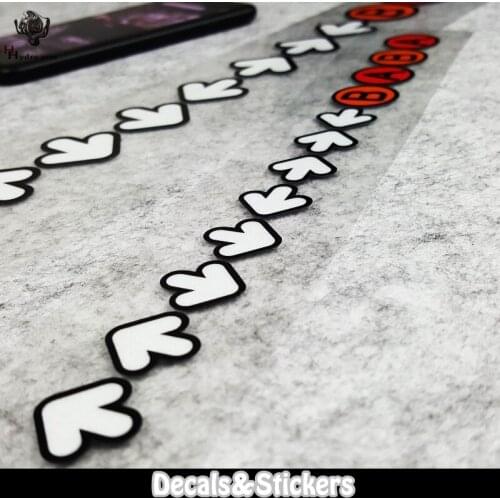 NO.LN240 Game button clutch shot MOTO GP Reflective Sticker Car Sticker Decals Racing Stickers Motorcycle Windshield Bike