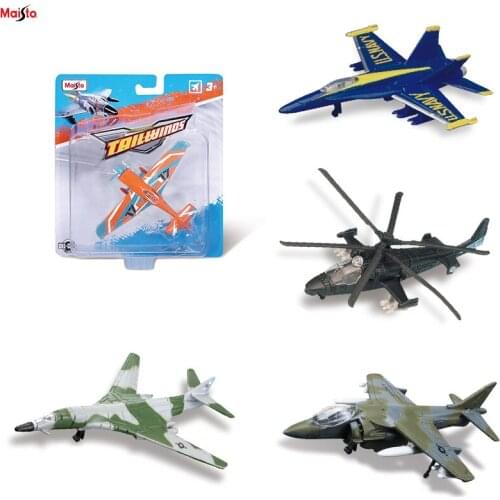 Maisto Original Model Aircraft Diecast Model Metal Gift Collection Transport Aircraft helicopter Games Children toy
