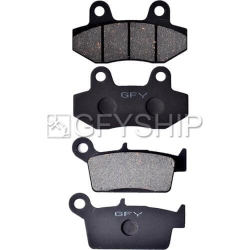 For HYOSUNG RX400 RX 400 2005 RX400 05 Motorcycle Front Rear Brake Pads Brake Disks