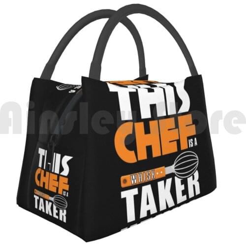 Portable Insulation Bag Whisk Taker Chef Chef Funny Dad Mom Culinary Grill Cook Christmas Gift Birthday