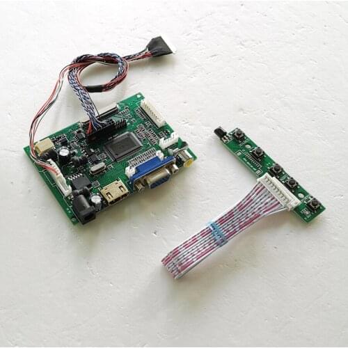 Fit BP101WX1/HV101WX1/LP101WX1 10.1" 40Pins laptops screen 1280*800 WLED LVDS VGA 2AV LCD display drive card DIY kit