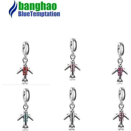 Fit charms plata de ley original bracelet beads for jewelry making valentines day mary poppins bijoux sieraden DGB286