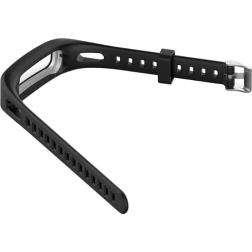 Silicone Replacement Wrist Strap with Buckles Sports Bracelet Strap for Huawei Band 4E 3E Honor Band 4 Running