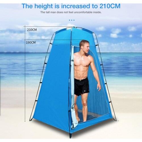 Waterproof Anti UV Tourist Tents Waterproof Changing Fitting Room Anti-UV Outdoor Camping Shower Bathing Tent