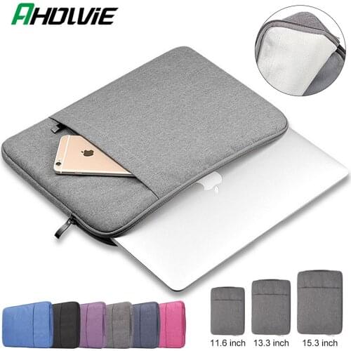 Waterproof Laptop Bag 11 16 13 15 15.6 inch Case For MacBook Air Pro 2020 2019 Mac Book Computer Fabric Sleeve Cover Accessories