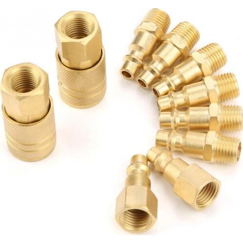 10pcs NPT Accessoyy Line Hose for Air Compressor Quick Hitch Connector Tool Good Quality