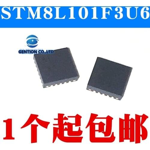 10PCS STM8L101F3U6 STM8L101F3U6TR L1S3 QFN20 chip in stock 100% new and original