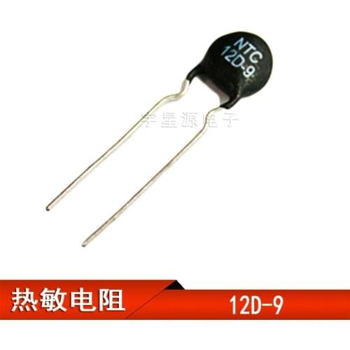 20PCS Thermistor NTC 12D-9 12D9 diameter 9MM negative temperature resistor