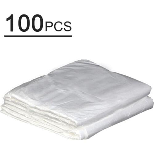 50/100PCS Disposable Waterproof Hairdressing Cloth Disposable Hair Salon Capes Washing Pads Shampoo Cape Barber Tools